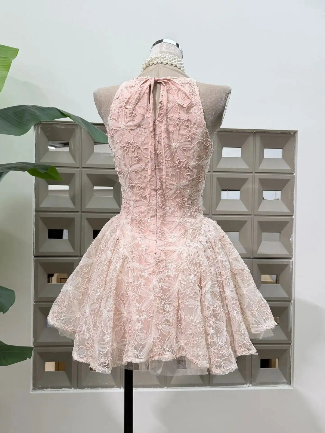 Luxury Puff Asymmetrical Hem Ruffles Dress