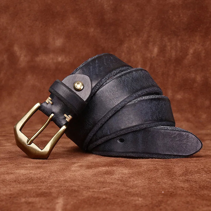 Top-layer Cowhide Leather Belt