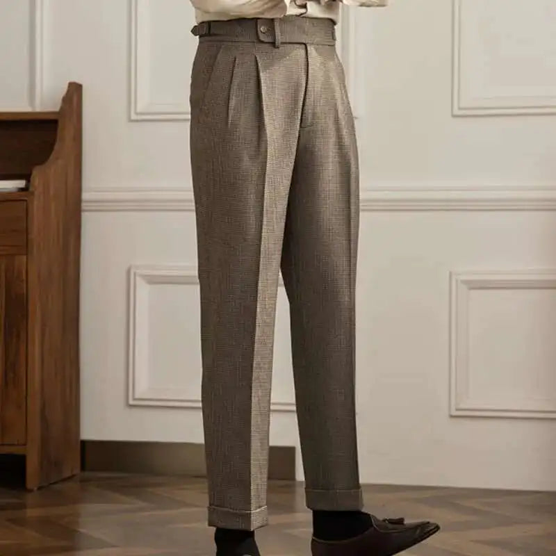 Smart Straight High Waist Business Pants