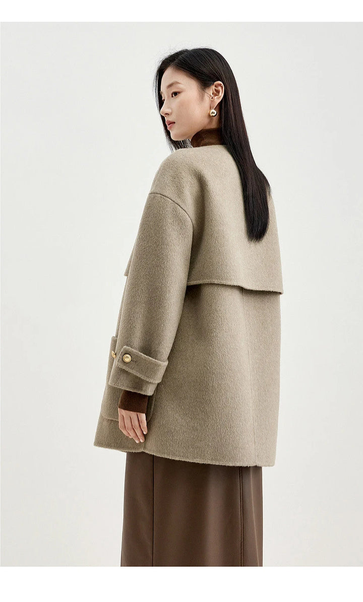 Double-Faced Woolen Jacket