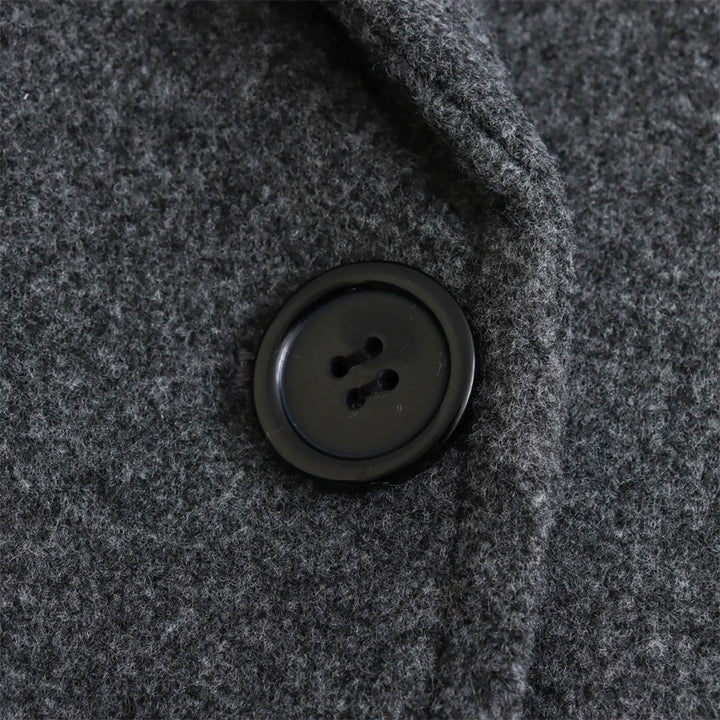 Luxury Double-breasted Loose Coat