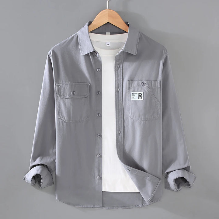 Premium Cotton Work Style Shirt
