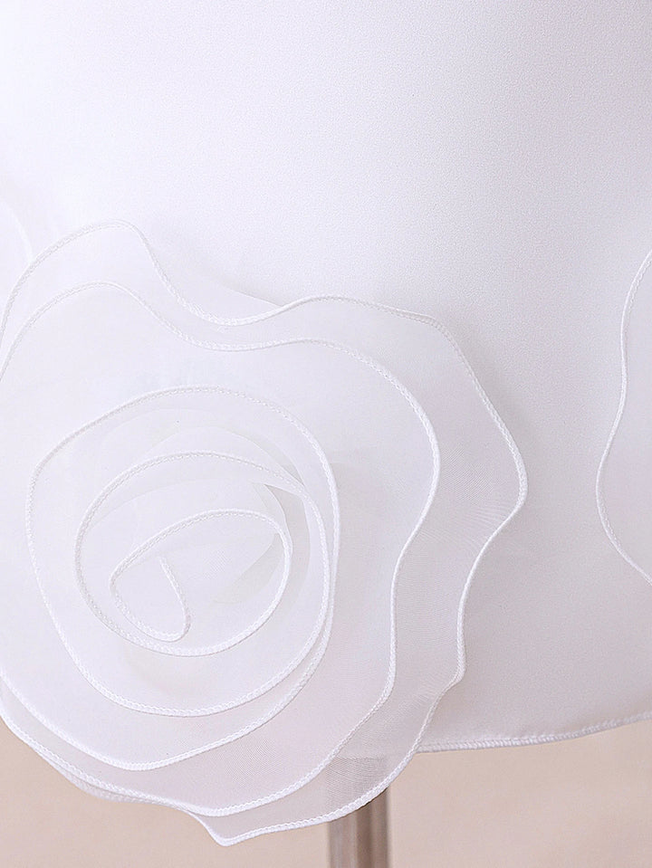 Charming Floral Little Bridesmaid Dress