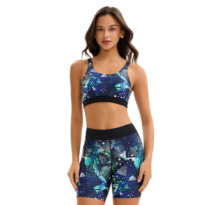 Classic Boyleg Three Pieces Swimsuit