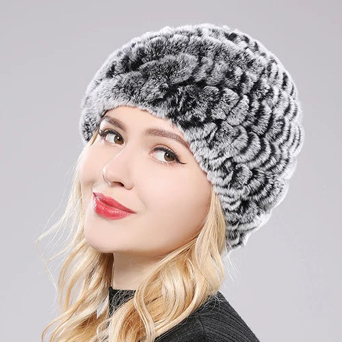 Elegant Real Fur Winter Hat