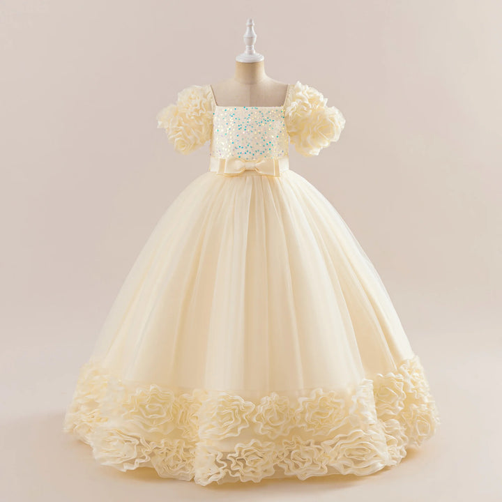 Sweet Fluffy Sequins Girl&