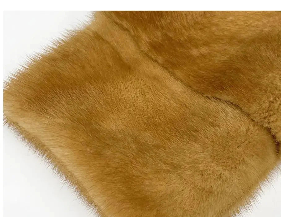 Real Warm Soft Fur Jacket