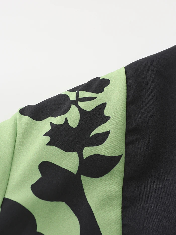 Trendy Flared Sleeves Abaya Dress