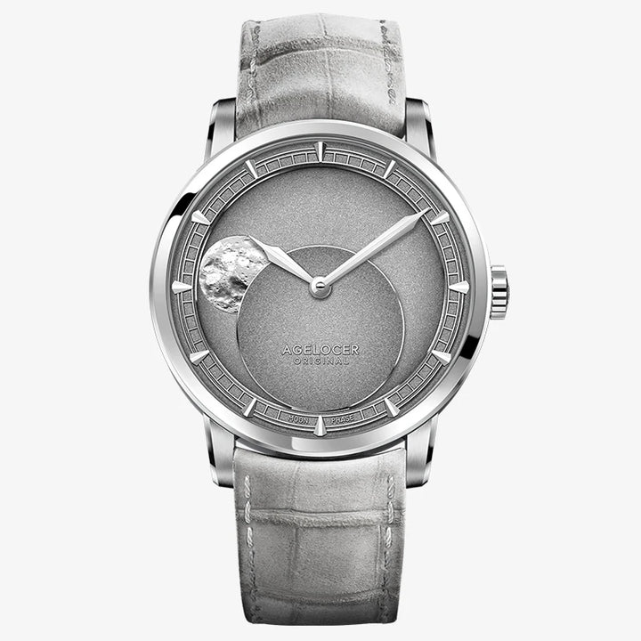 Classic Moon Phase Astronomer Wristwatch