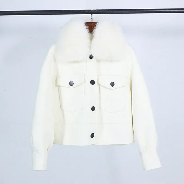 Stunning Double-sided Loose Wool Coat
