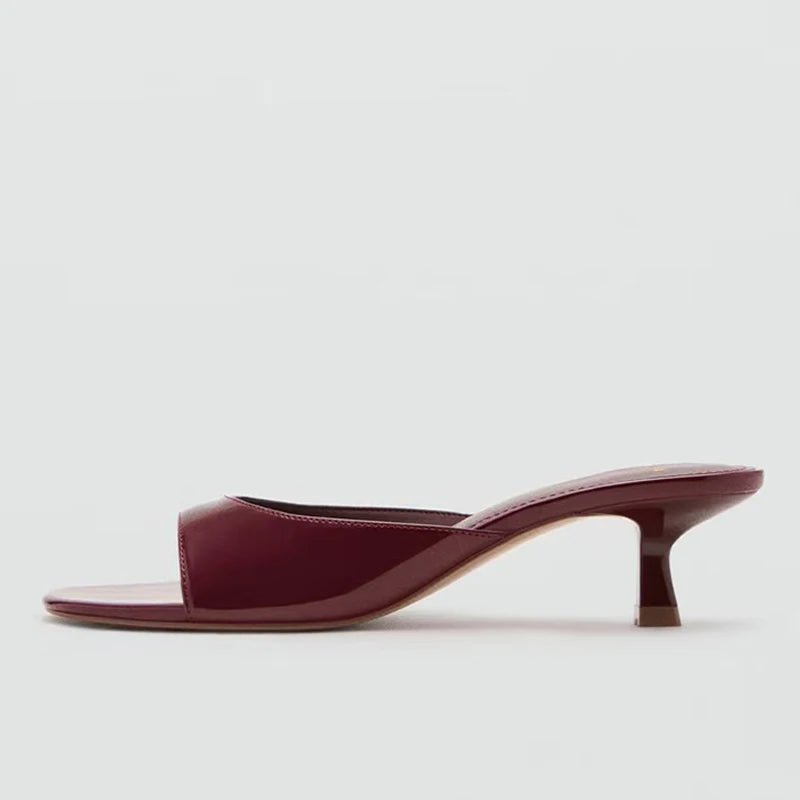 Retro Stylish Low Thin Slippers