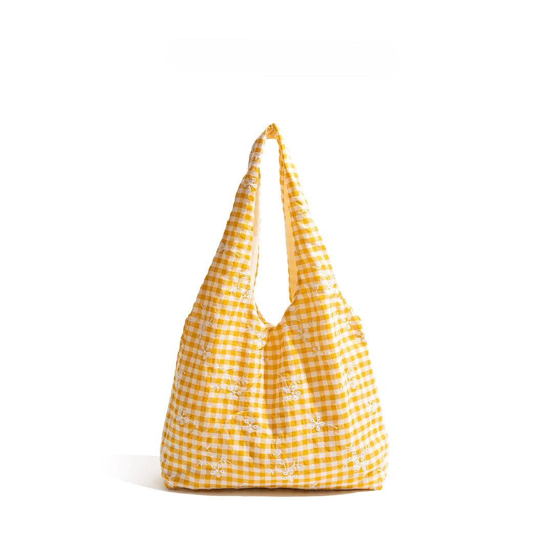 Elegant Lace Embroidery Hobo Bag