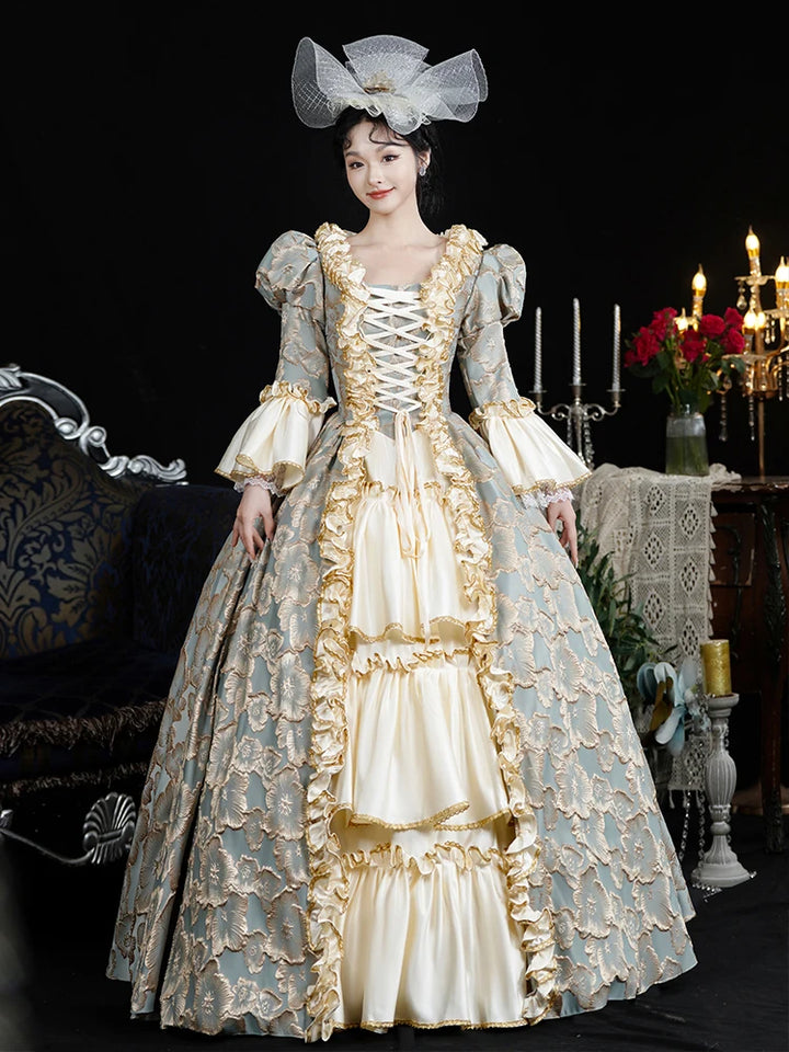 Renaissance-Inspired Evening Dress