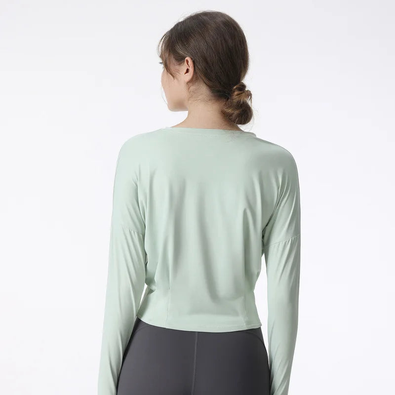 Loose Fit Long Sleeve Yoga Top
