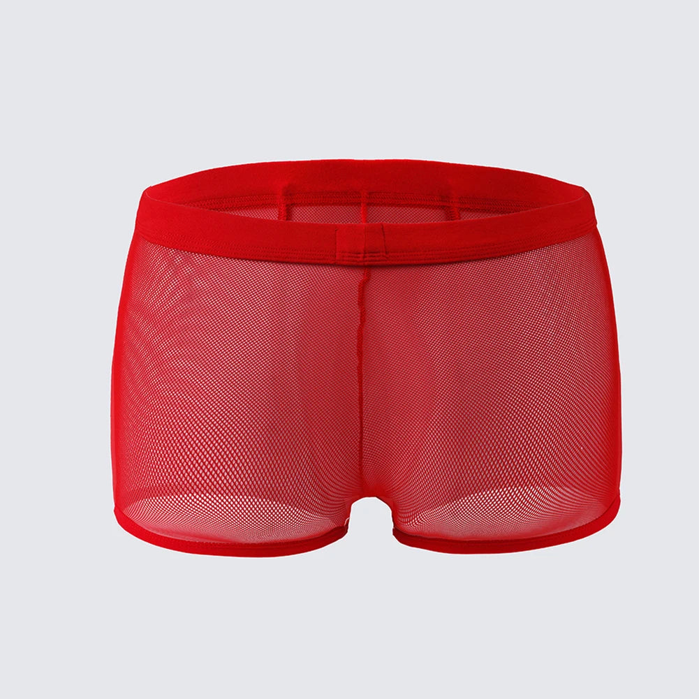 U-Convex Pouch Mesh Boxer Briefs