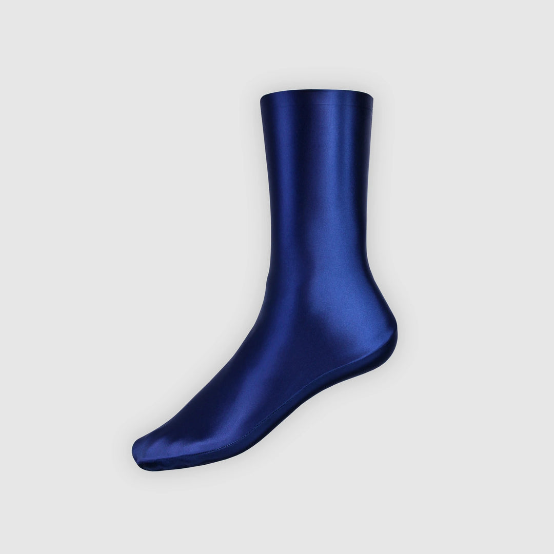 Luxury Glossy Satin High Tube Socks