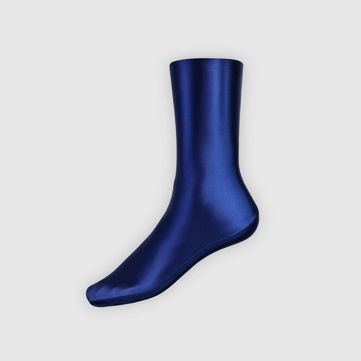 Luxury Glossy Satin High Tube Socks