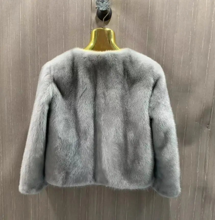 Fashionable Real Fur Short Jacket