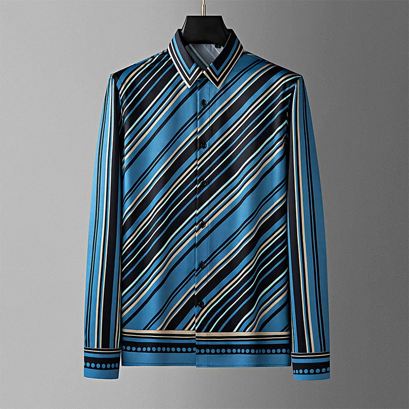 Antique Striped Long Sleeve Shirt
