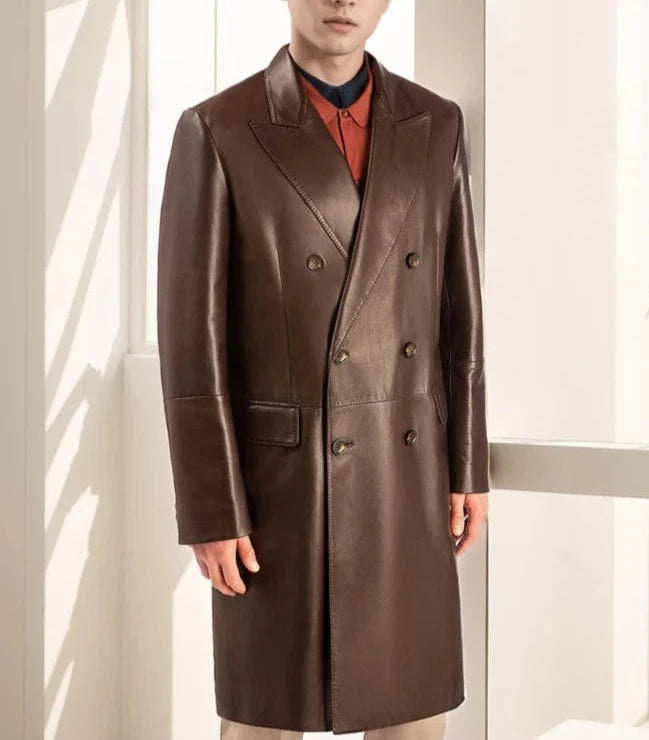 British Trend Double-Breasted Trench Coat