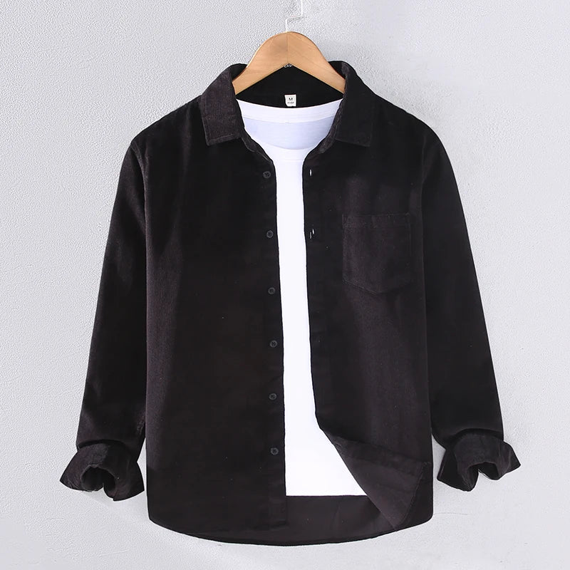 New Youth Fashion Corduroy Shirt
