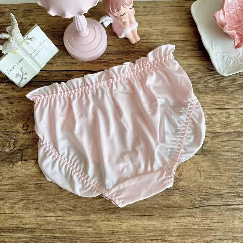 Soft Lolita Bow Silk Underwear