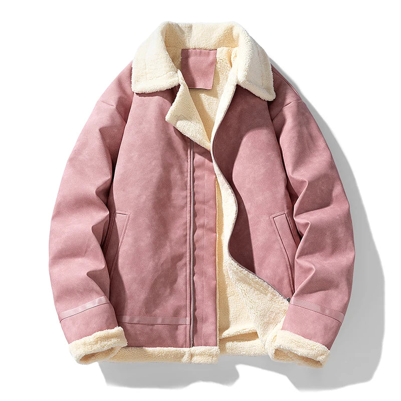 Premium Fur-Lined Bomber Jacket