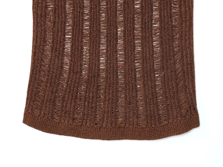 Smooth French Knitted Sleeveless Top