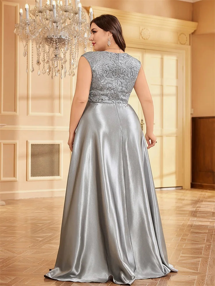 Luxury Cocktail Women's Plus Size Formal Dress Luxury Cocktail Women's Plus Size Formal Dress