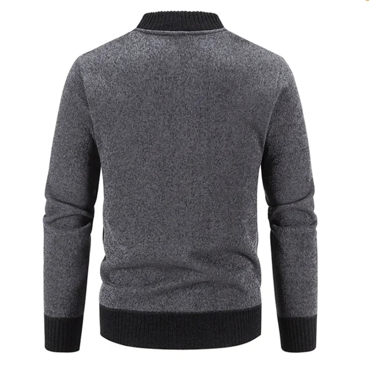 Rollneck Knitted Jacket