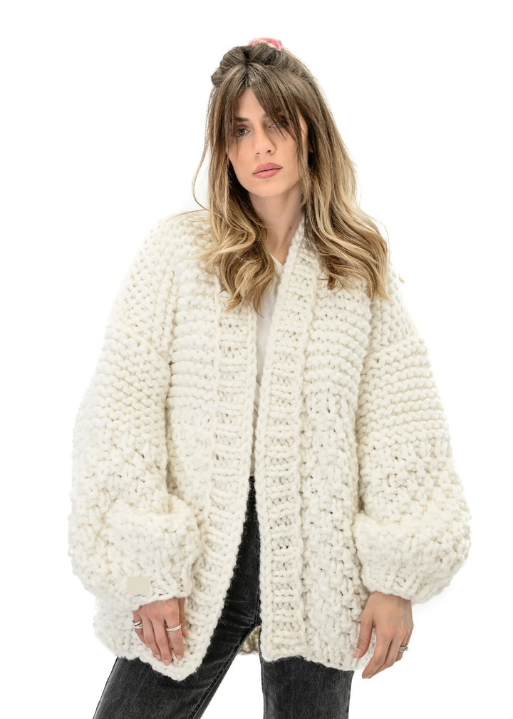 Warm Thick Wool Women's Cardigan