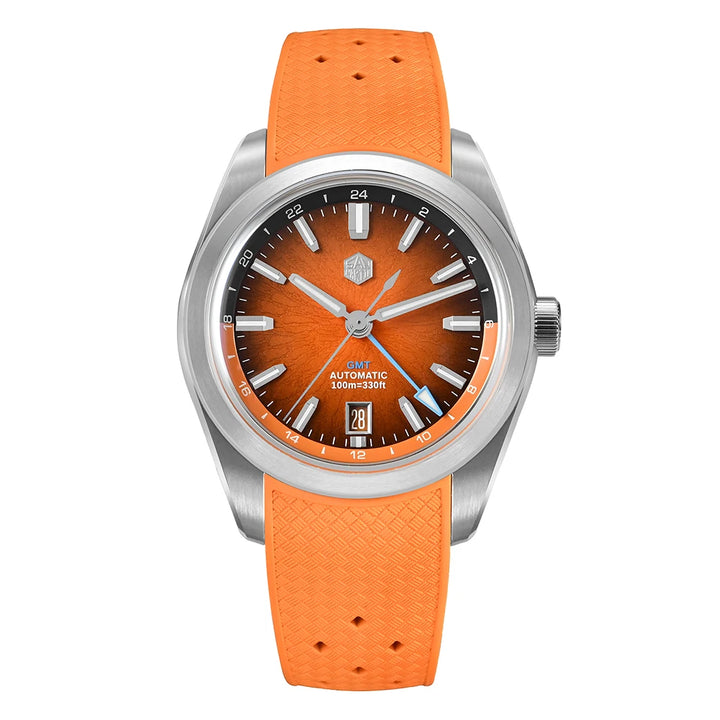 Stylish Mechanical Men's GMT Watch
