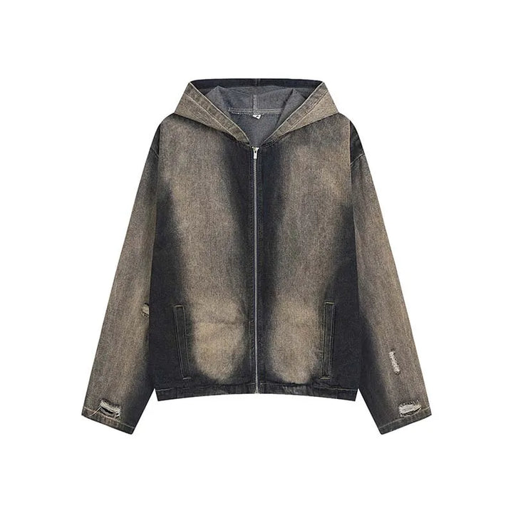 Hip Hop Oversized Denim Jeans Jacket