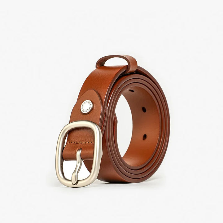 Stylish Gold Needle Buckle Belt