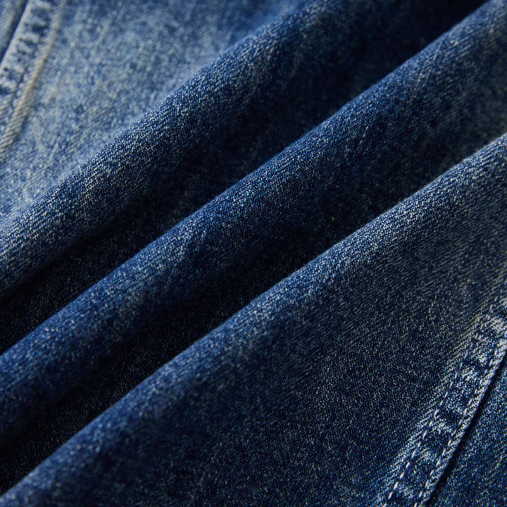 Old Washed Bamboo Denim Jacket