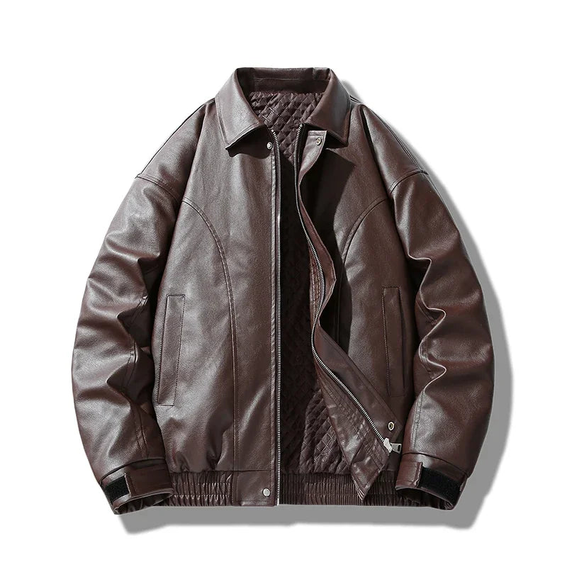 Stylish Zipper Pockets Jacket