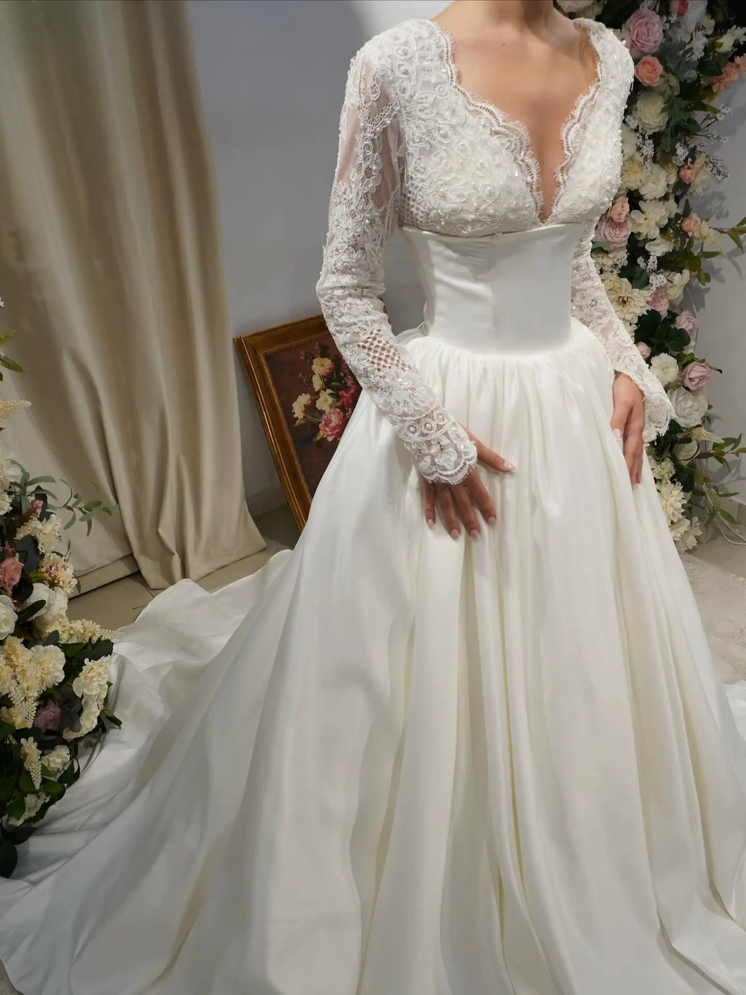 Discerning Pearls Beading Wedding Couture