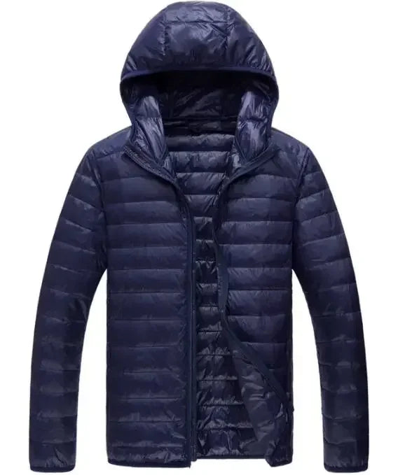Zipper Lightweight Thin Parka Coat