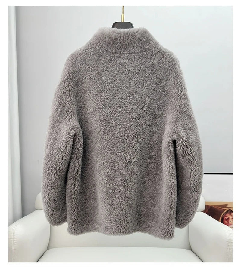 Sweet Sheep Shearling Warm Coat