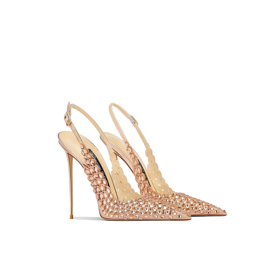 Beautiful Thin High Heeled Sandals