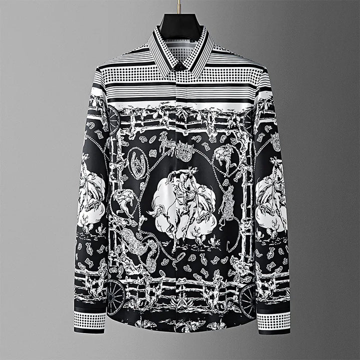 Glorious Printed Social Banquet Shirt