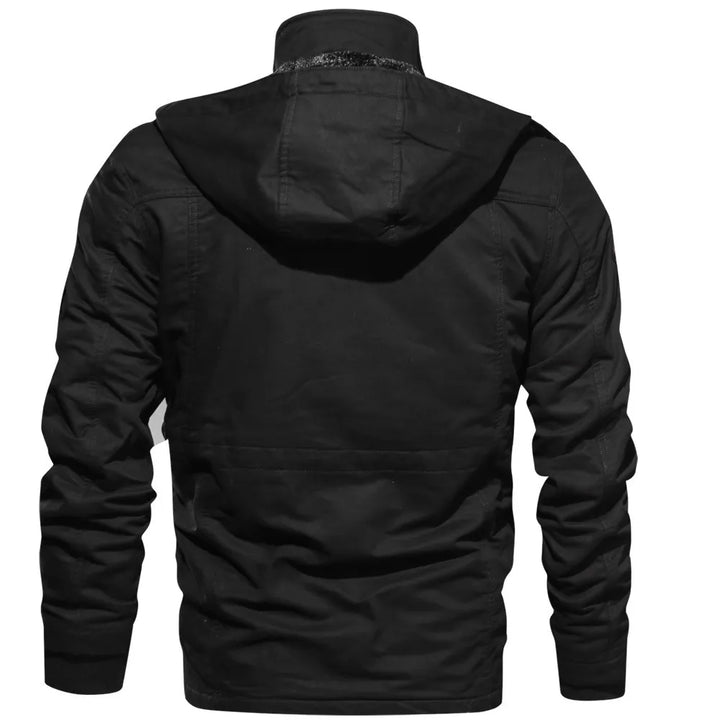 Insulated Style Hooded Jacket