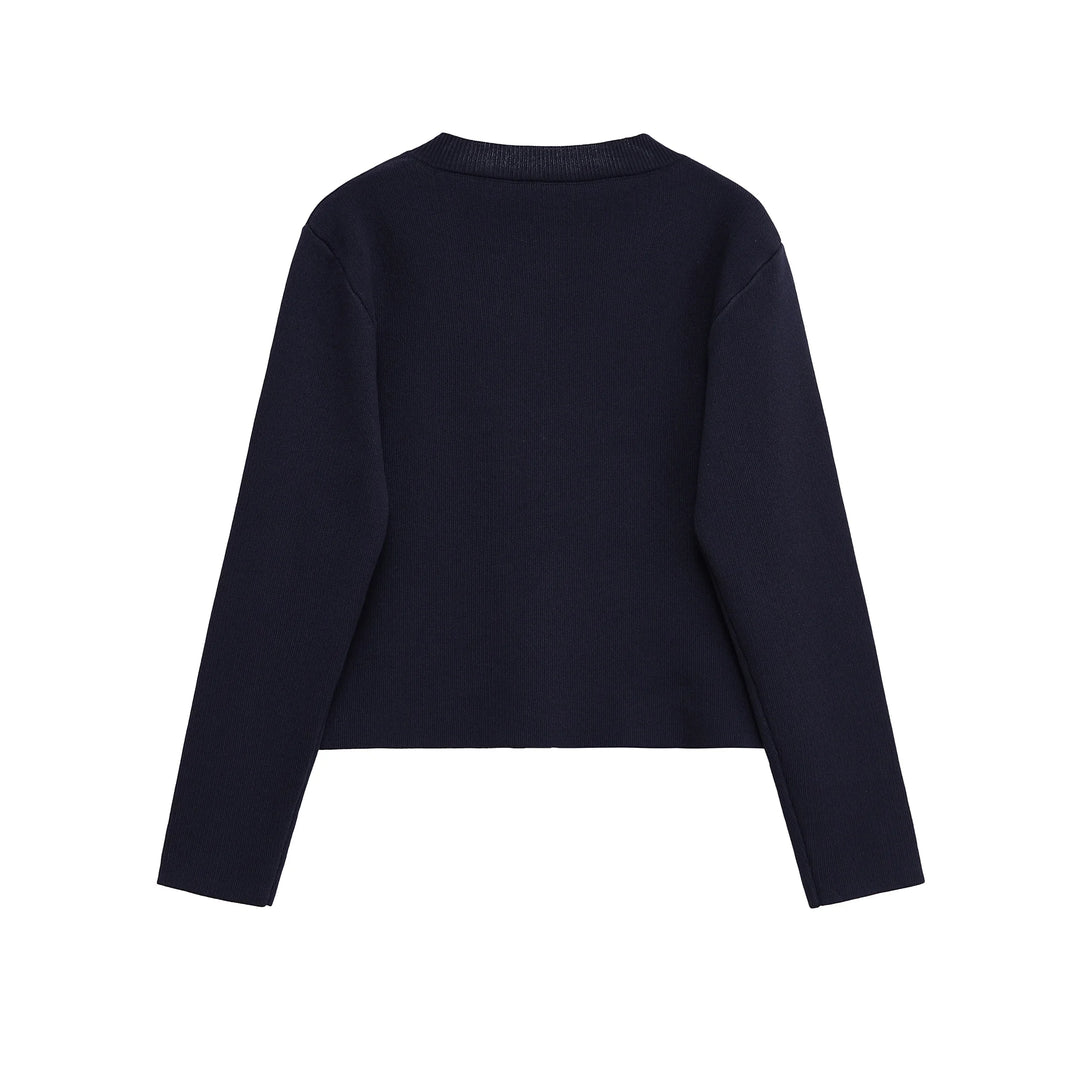 Elegant One Button Loose Cardigan