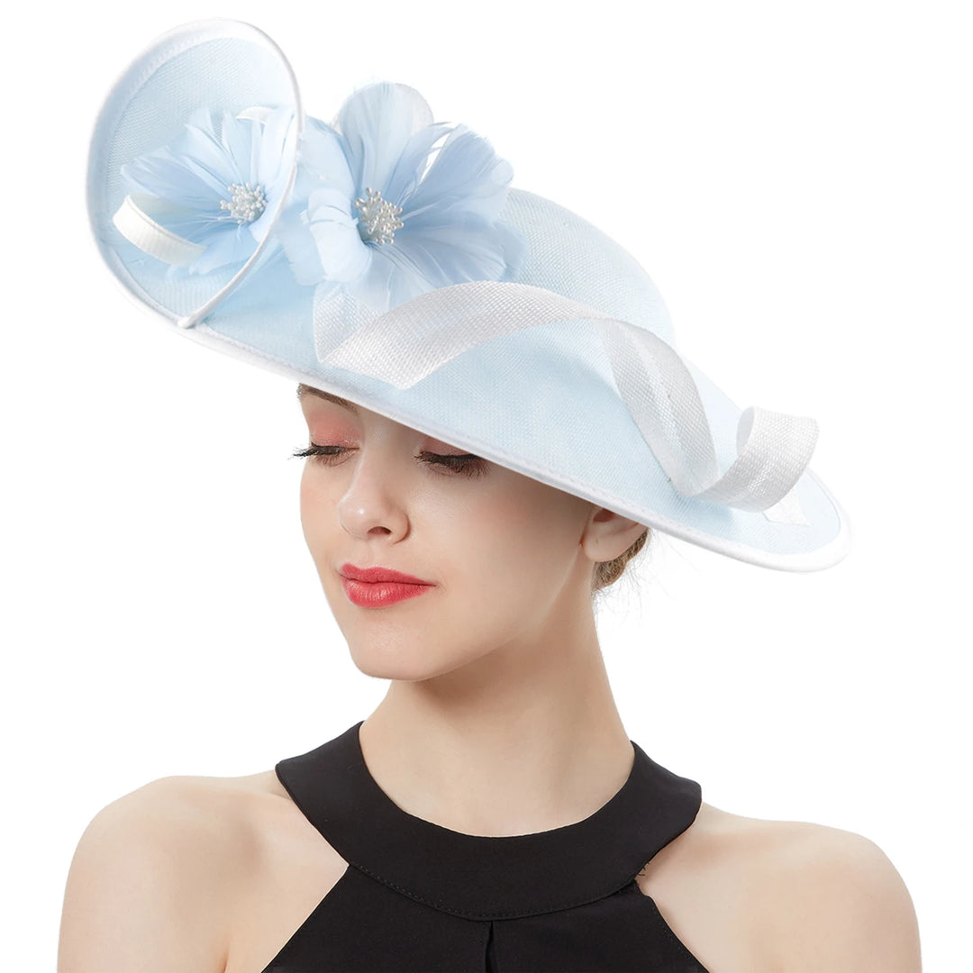Unique Derby Sinamay Hat