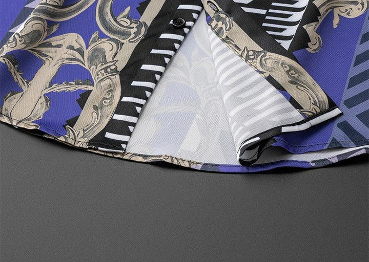 Sleek High-End Printed Shirt
