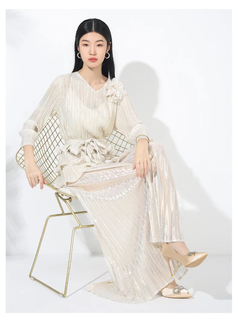 Luxury Pullover Women's 2-Piece Outfit Set