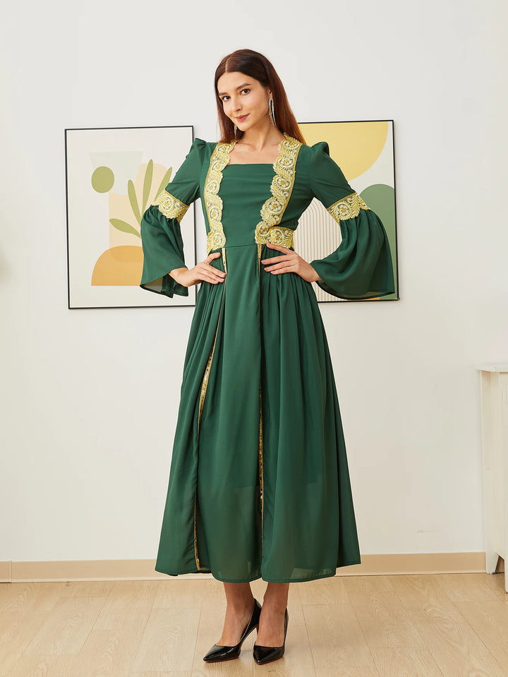 Elegant Loose Abaya Dress