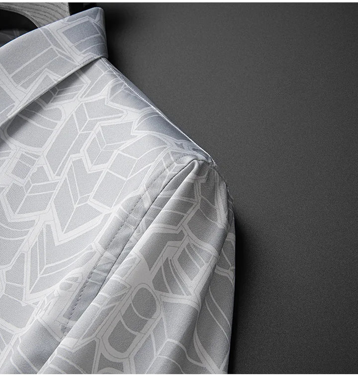 Luxury Non-Ironing Silk Shirt