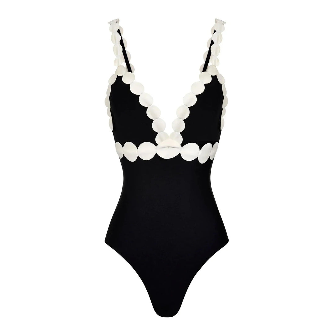 Stylish Hollow Laser Cut Bikini Set