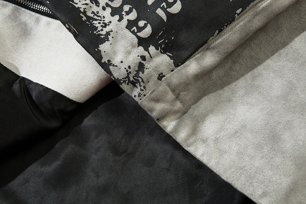 Baggy Streetwear Painted Jacket